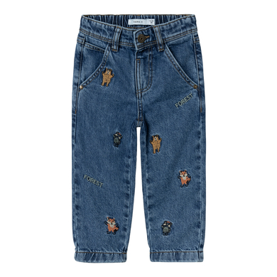 name it Tapered jeans Nmmsilas Dark Blue Denim