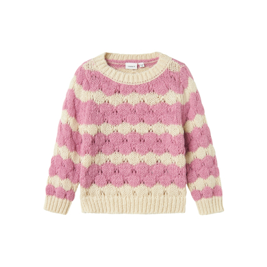 name it Pull en maille Nmfnebib Mauve Orchid
