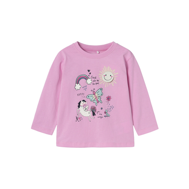 name it T-shirt manches longues Nmfnydelig Pastel Lavender