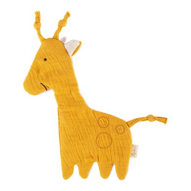 sigikid® Mousseline Tissu craquant girafe Tiny Tissues