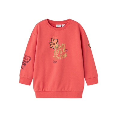 name it Sweat-shirt Nmfnoelle Rose Of Sharon