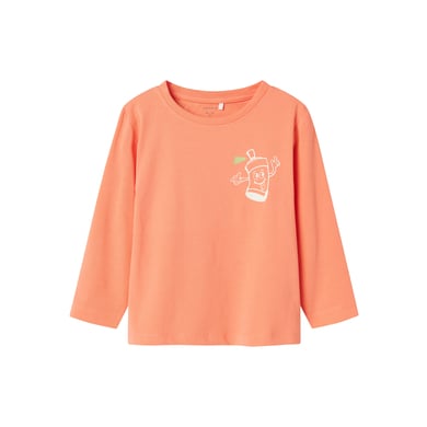 name it T-shirt à manches longues Nmmnova Fusion Coral