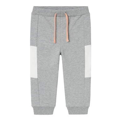 name it Pantalon sweat Nmmnormano Grey Melange