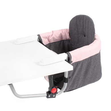 CHIC 4 BABY Relax Sedile da tavolo Melange Pink