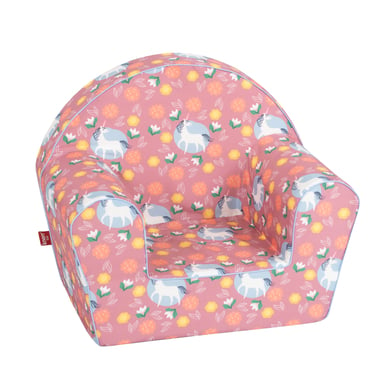 knorr toys sillon infantil unicornio rosa