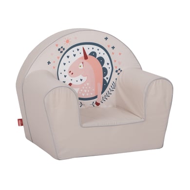 knorr toys sillon infantil unicorn beige