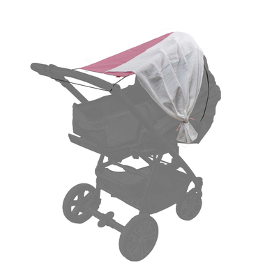 Image of LEVILY Single Capottina parasole per passeggino PURE Rosa059