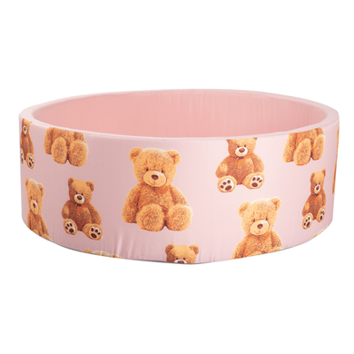 knorr toys® Piscine à balles soft ourson, rose