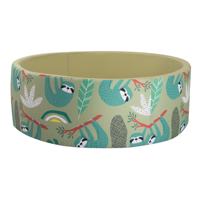 knorr toys® Piscine à balles soft paresseux vert