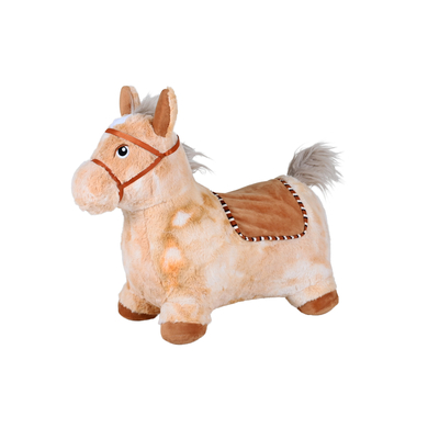 knorr toys® Animal sauteur gonflable enfant cheval, beige pompe