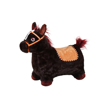 knorr toys® Animal sauteur gonflable enfant cheval, brun pompe