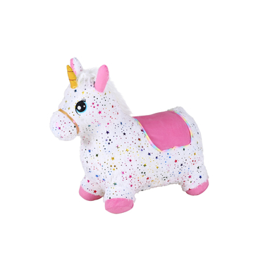 knorr toys® Animale gonfiabile Unicorno, colorato con pompa d'aria