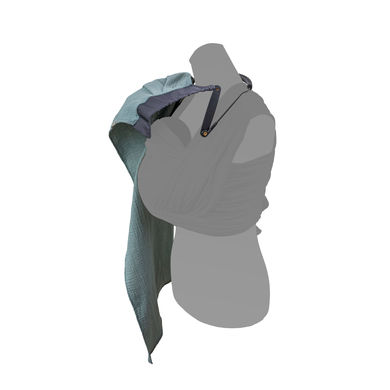 LEVILY Pare-soleil pour écharpe de portage menthe