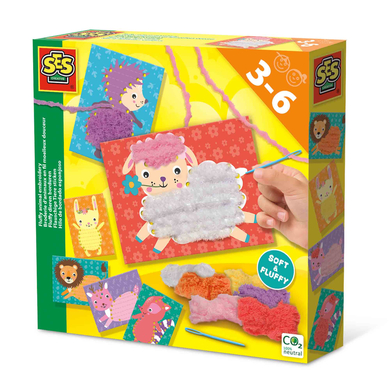 SES Creative® Broder des animaux moelleux