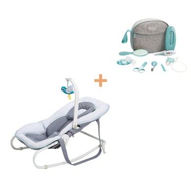 babymoov graphic hamaca azul incl set de puericultura gratis smokey aqua