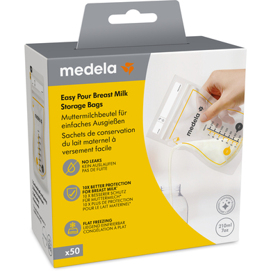 Image of medela EasyPour sacca per latte materno 50 pezzi059