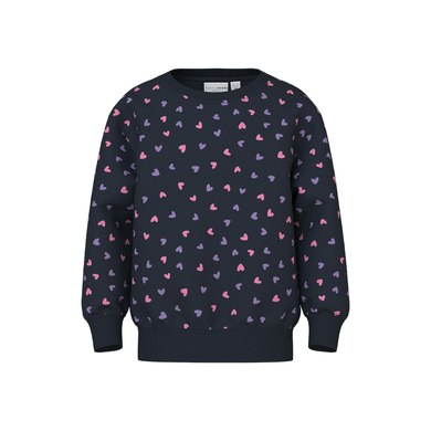 name it Sweatshirt Nmfdavina Mörk Safir