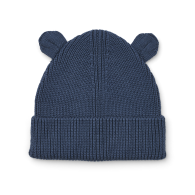 Image of indigo LIEWOOD Cappello a maglia Gina con orecchie da orso blu059