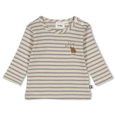 Feetje T-shirt manches longues milleraies Forever Bestie Crème