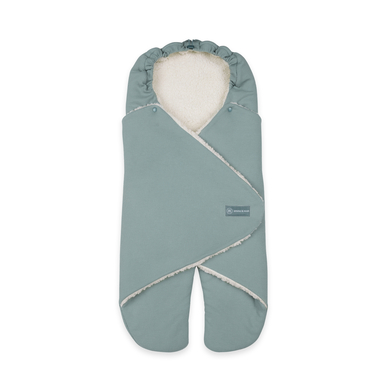 emma & noah Couverture d'emmaillotage à pieds Essential menthe