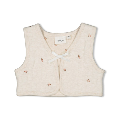 Feetje Gilet Boléro Little Rosebud Nature Melange