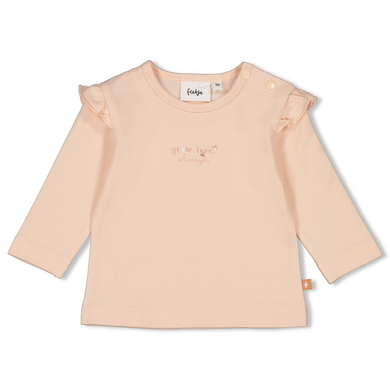 Image of Feetje Little Camicia a maniche lunghe Rosebud rosa chiaro059