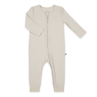 Emma & noah Essential  pyjama met manchetten Beige