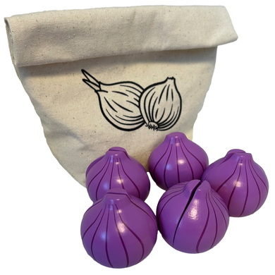 Tanner - Le petit commerçant Oignons dans un sac en coton