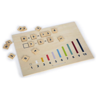 Image of small foot® Scatola didattica Educate con bastoncini numerici059