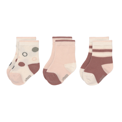 LÄSSIG Chaussettes enfants pack de 3 Offwhite