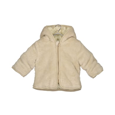 BLUE SEVEN Teddyjas met capuchon - beige