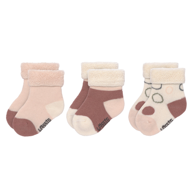 LÄSSIG Chaussettes bébé pack de 3 Offwhite