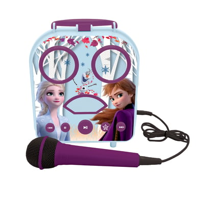 Image of LEXIBOOK Disney La Regina del Ghiaccio La mia valigia segreta portatile con altoparlante Bluetooth059