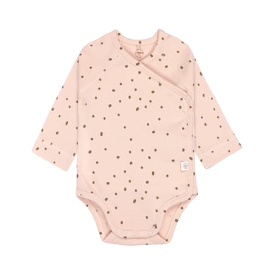 LÄSSIG Baby bodysuit med lång ärm rosa