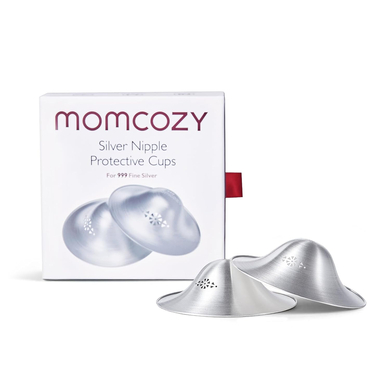 momcozy Protège-mamelons, 999 SIlber Regular