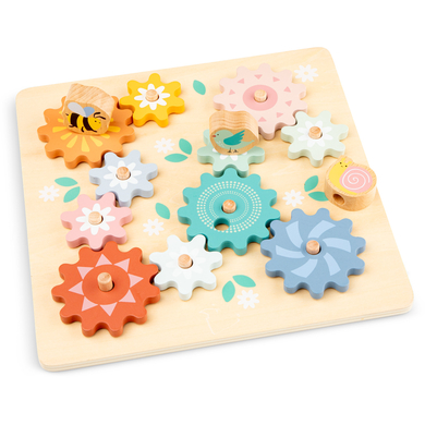 Image of set di puzzle a ruota dentata eitech in colori pastello059