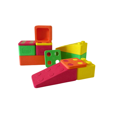 bygge Jeu de construction éducatif FARVESPIL Tilda 12 pièces, multicolore