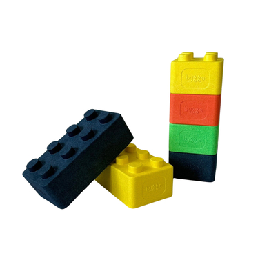 bygge Jeu de construction complémentaire BLOKKE Tomke 6 pièces, multicolore