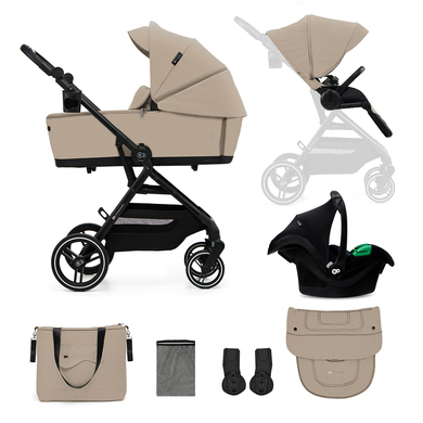 Kinderkraft Sand YOXI 3in1 kinderwagen Beige