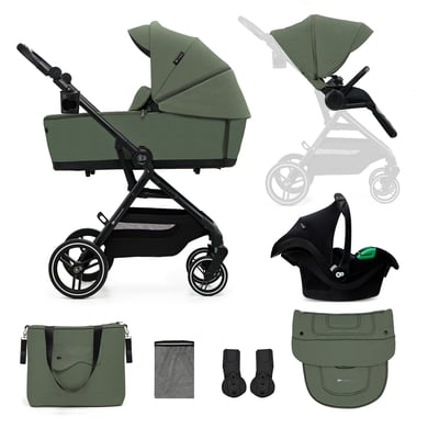 Kinderkraft YOXI 3in1 Mystic kinderwagen Green