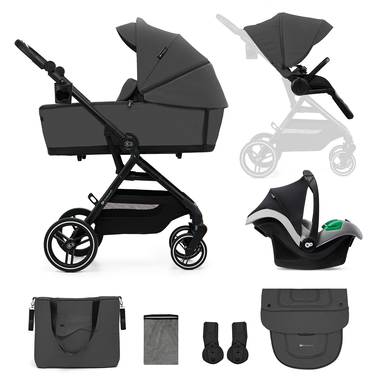 Image of Kinderkraft Passeggino YOXI 3 in 1 Moonlight grigio059