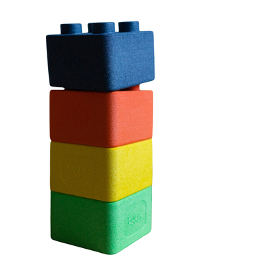 bygge Jeu de construction complémentaire LILLE FEST Tomke 4 pièces, multicolore