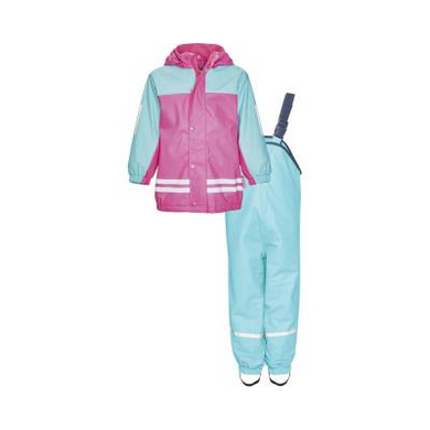 Playshoes Combinaison de pluie 2 pièces turquoise