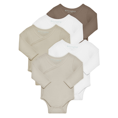 kindsgard Rip wrap body trunder 5-pack lange mouw bruin
