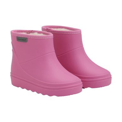 EN FANT Thermo Boots Short Solid Carmine Rose