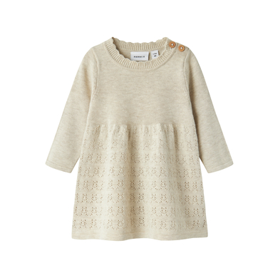 name it Robe en tricot Nbfosilla Peyote Melange