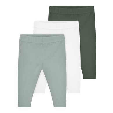 kindsgard Leggings bensker 3-pack grön