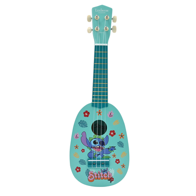 LEXIBOOK Punto Disney per ukulele in legno con corde in nylon 21 pollici / 53 cm