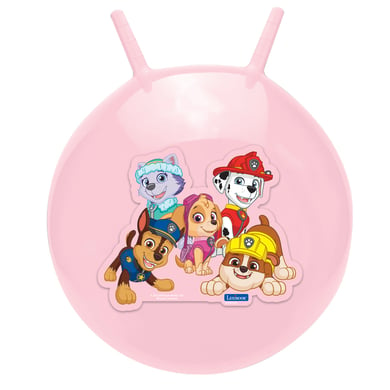 Lexibook Paw Patrol opblaasbare stuiterbal 45cm met pomp, roze