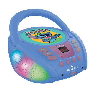 Image of LEXIBOOK Lettore CD Bluetooth® Disney Stitch con effetti luminosi059